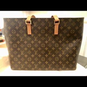 LV Monogram Canvas Luco Tote